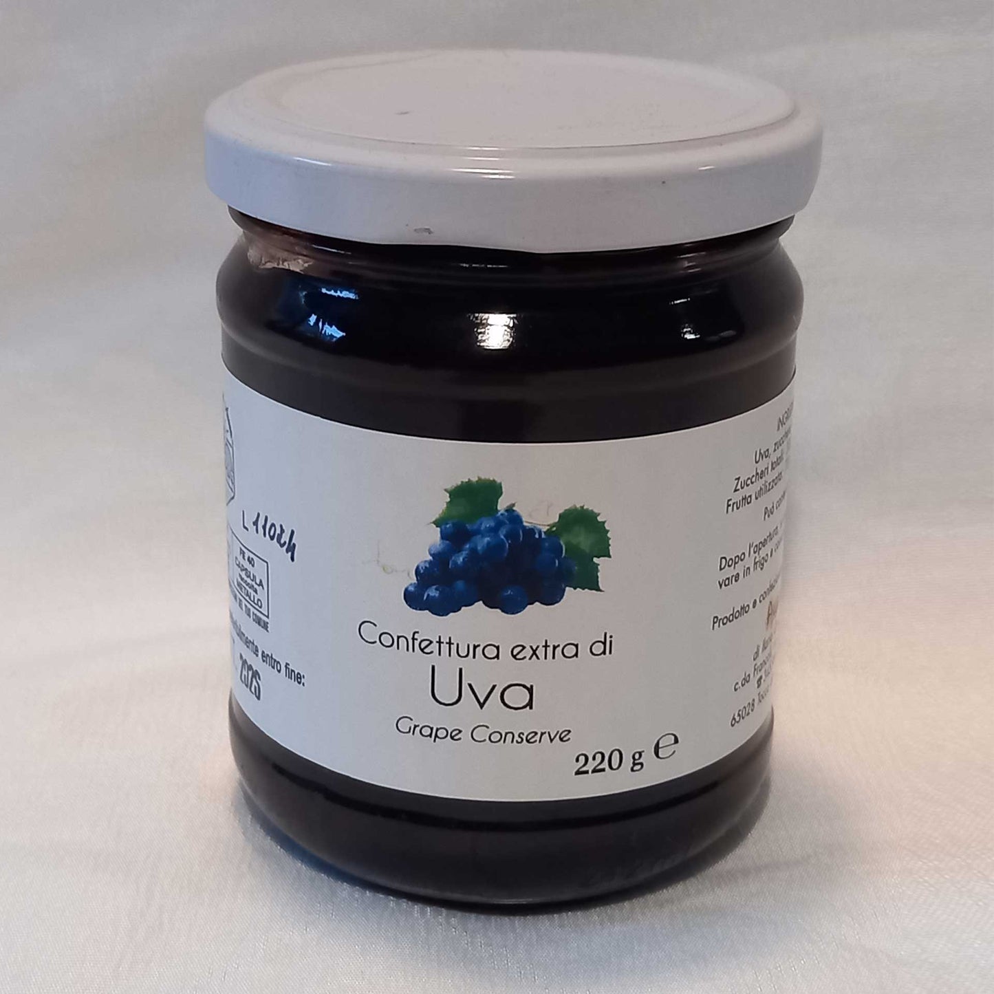 Confettura extra di Uva – 220g